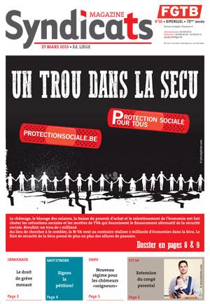 Syndicats FGTB n°6 - 2015